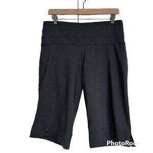 Lorna Jane Active Capri Leggings Split Calf Size Large